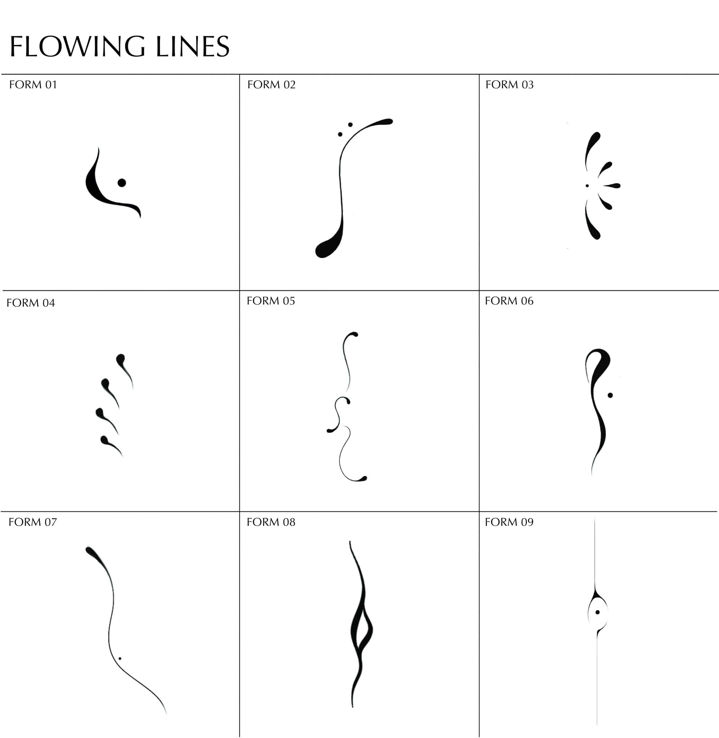 Flowing Lines collection