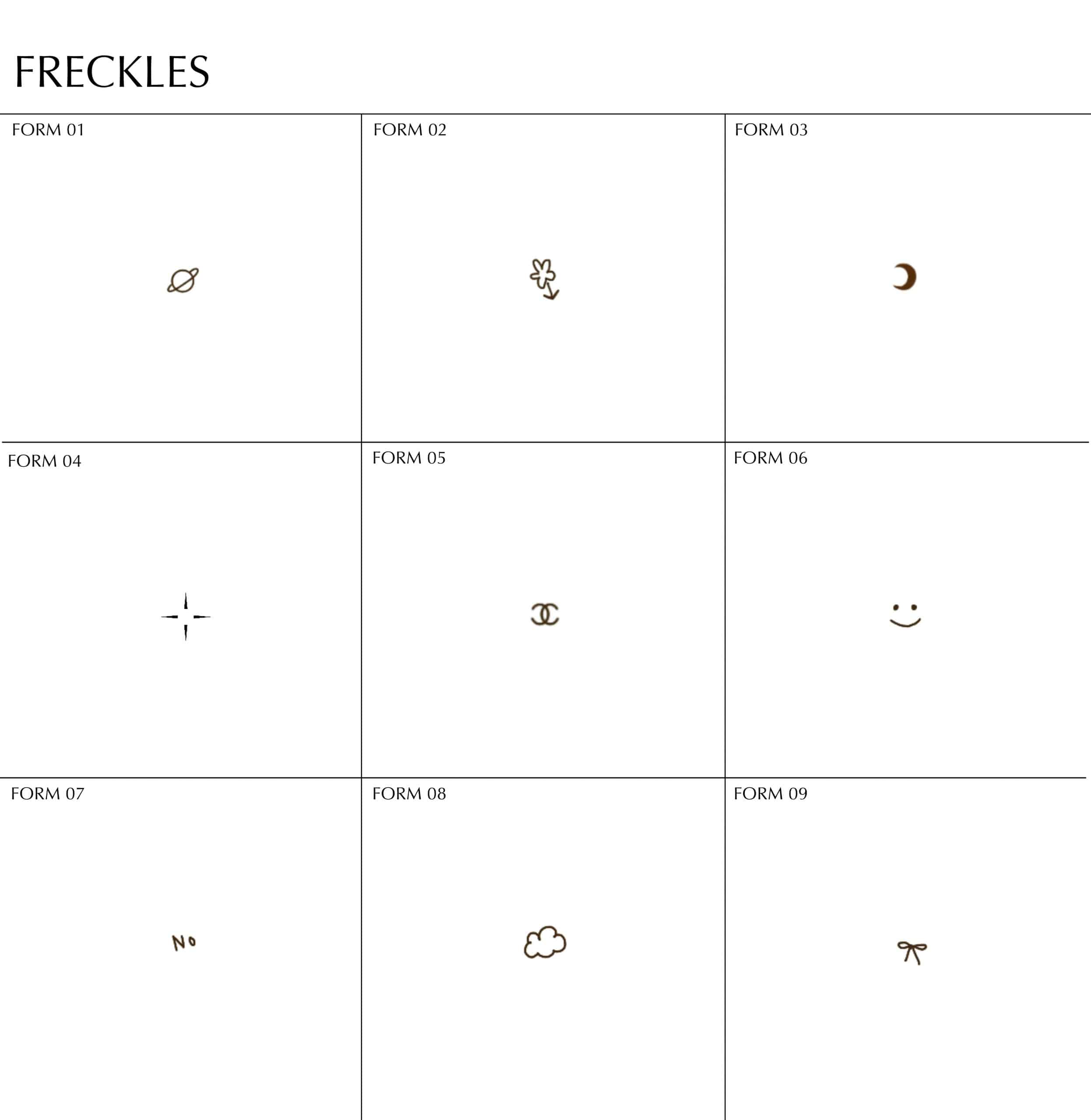 Freckles collection
